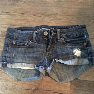 American Eagle destroyed shorts